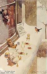 The Guest Arrives - G.E. Studdy 1875-1948