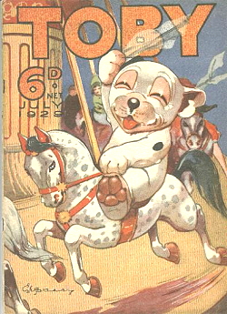 Toby Magazine Cover July 1929