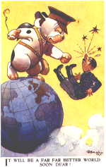 It will be a far better world soon dear