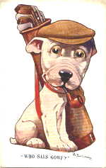 Who say's gowf!