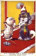 Just longing for a quiet little evening with you