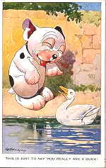 This is just to say you really are a duck
