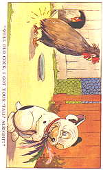 Well old cock, I got your tale alright
