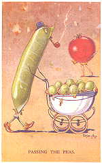 Passing the peas