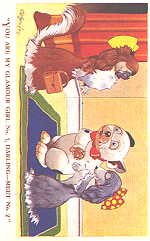 You are my glamour girl No.1, darling meet No.2