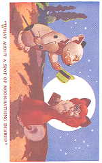 What about a spot of moon-bathing dearie